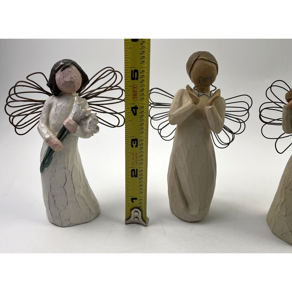 Willow Tree Angel Of Beauty/Friendship/Bright Star Figures Lot Of 3 - Picture 2 of 8